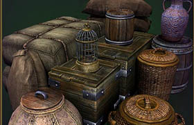 TurboSquid - Medieval Container Set