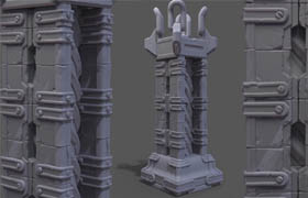 Pluralsight - Sculpting Modular Structures in ZBrush