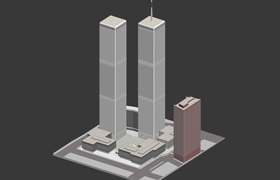 World Trade Center model