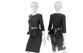 Suit female mannequin