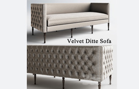 Velvet Ditte Sofa Emerald sofa