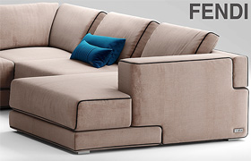 Sofa sloane fendi casa