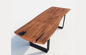 Table solid wood