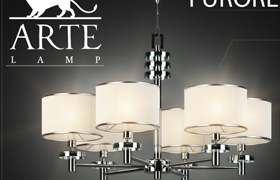 chandelier Arte lamp Furore A3990LM-6CC  ​