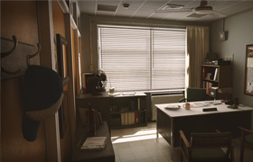 Retro Office Environment [UE4]