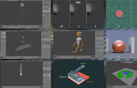 CGCookie - Fundamentals of Dynamics TUTOR in Blender