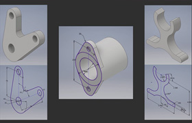 Pluralsight - Parametric Modeling and Sketch Constraints in Inventor