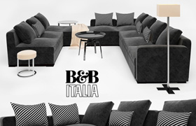 SOFA SOLATIUM - Collection BLACK-1