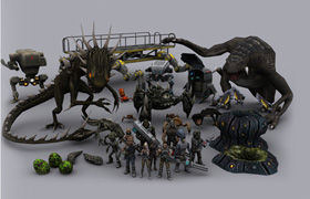 Unity - Sci fi Characters Mega Pack 1.01