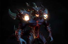 Diablo Demon - Blizzicon Contest Winner