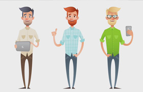 Tutsplus - Creating Male Cartoon Characters in Adobe Illustrator