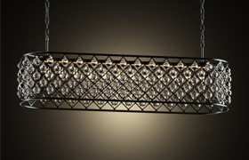 Chandelier RH SPENCER RECTANGULAR CHANDELIER