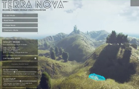 Unreal Engine 4 Gumroad - Terra Nova Dynamic in-game Environment Builder