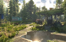 Unreal Engine 4 Gumroad - The Last Stop Scene
