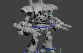 3D Palace - The Templar Assault Mech - Imperial Knight