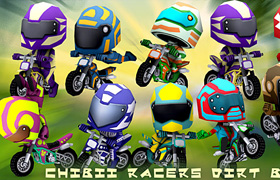 3DRT Chibii Racers Dirt Bike  ​