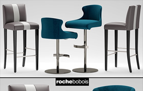 Chairs roche bobois Tabouret CARIOCA STEEPLE  ​