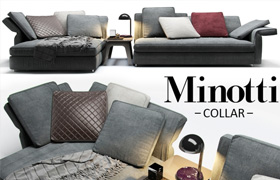 Sofa Minotti Collar  ​