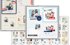 Photo Album Templates for Photoshop