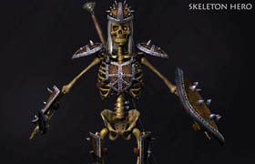 Unity Skeleton Hero Soldier