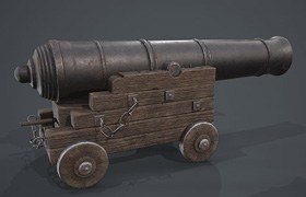 3DMotive - Cannon Texturing in Substance Volume 1+2