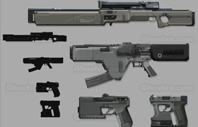Gumroad - John J. Park - Intro to Concept Props Weapon Design