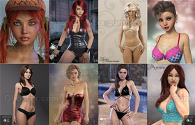 DAZ Genesis 3 Female Characters