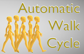 Blender Addon - Automatic Walk Cycle