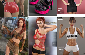 DAZ Genesis 3 Female Clothing