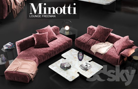 Sofa Minotti Lounge Freeman