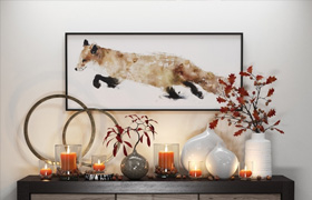 Crate & Barrel | Fox & Candles