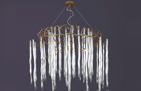 Chandelier Serip Noveltys CT 3298/13 Clear Glasses