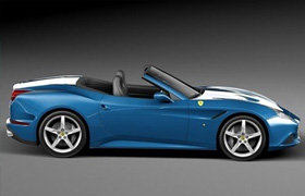Ferrari California T 2015 - Vray - 3D Model
