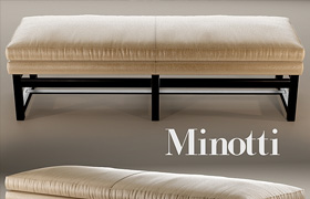 Bench minotti flynt bench