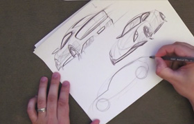 Udemy - Perspective Sketching the Easy Way From Coffee Cups to Cars