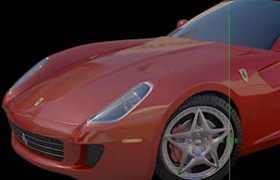 cgcookie - 3dsmax rendering Photoreal Car with VRay