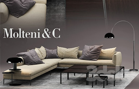 Sofa molteni SOFA PAUL  ​