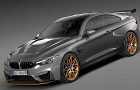 BMW M4 GTS 2016 - 3D Model