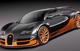 Bugatti Veyron Super Sport 2012 - 3D Model