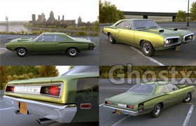 Dodge Coronet Super Bee 1970 - 3D Model