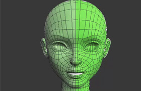 Gumroad - How to retopologize a head like a boss - bonus material