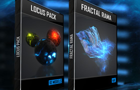 Locus Pack + Fractal Rama for Element 3D