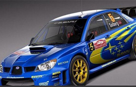 Subaru Impreza STi WRC 2006 - 3D Model