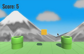 Build and model a Super MARLO runner clone in Unity3D