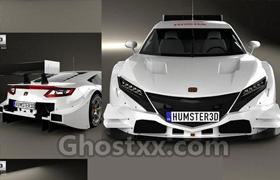 Honda NSX GT 2013 - Vray - 3D Model
