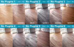 Parquet Floors WITHOUT PLUGINS - 3D Models