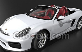 Porsche Boxster Spyder 2016 - 3D Model