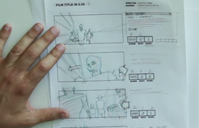 STORYBOARD A MONSTER MOVIE - PART 1 - TRADITIONAL TECHNIQUES