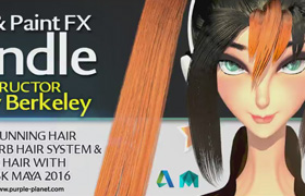 Udemy - Hair and Paint FX with Maya for Beginners