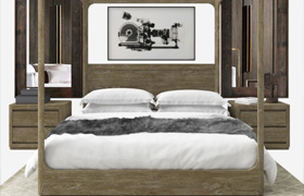 RH MODERN MARTENS BEDROOM SET